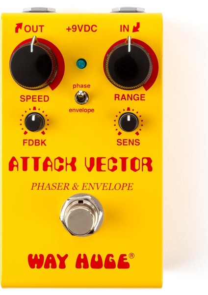 WM92 Smalls Attack Vector Phaser Pedalı