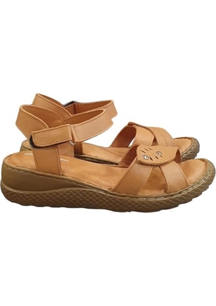 Deri Anatomik Kadın Sandalet Ayakkabı fiyatları