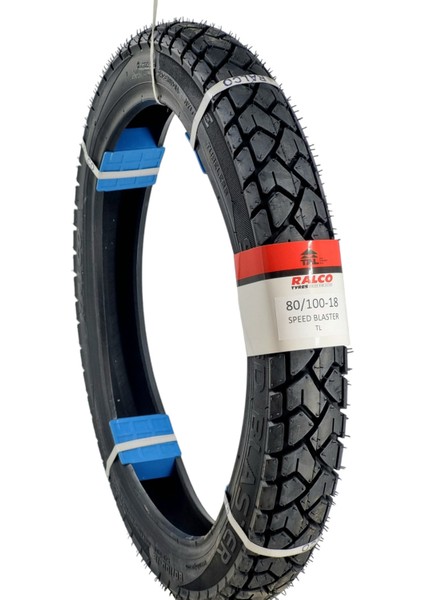 80/100-18 Tl (Tubeless - Dubleks) Motosiklet Lastiği Speedblaster