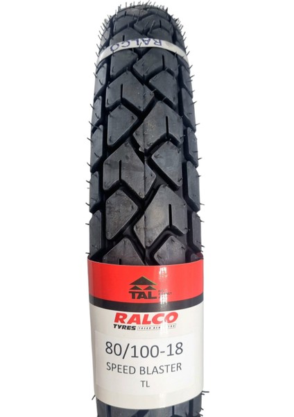 80/100-18 Tl (Tubeless - Dubleks) Motosiklet Lastiği Speedblaster