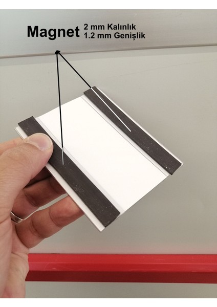 10 Adet C Tipi Pvc Magnet Etiketlik Mıknatıslı Etiketlik (8x10 cm) isimlik Etiketlik Depo Raf Etiketliği isimlik Bilgilendirme modelleri