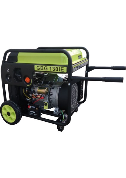 Marka Gbg 130 Ie Model 13 Kva, Benzinli, Marşlı, Tekerlekli, MONOFAZE(220 Volt) Inverter Portatif Jeneratör