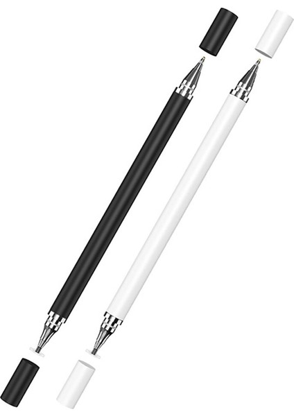 Universal Telefon Tablet iPad 2in1 Disk Uçlu Stylus Pen Dokunmatik Kalem - FC470