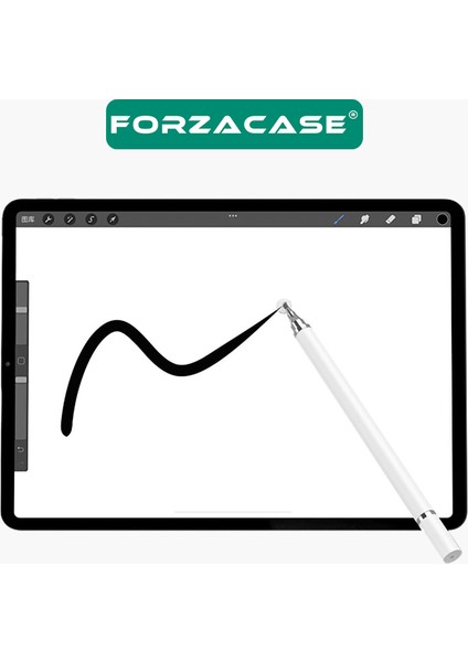Universal Telefon Tablet iPad 2in1 Disk Uçlu Stylus Pen Dokunmatik Kalem - FC470 fırsatları