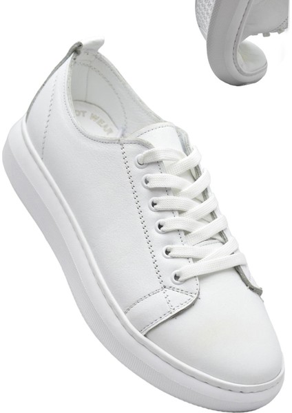 764 Full Ortopedik Taban Deri Günlük Kadın Ayakkabı Kadın Sneakers