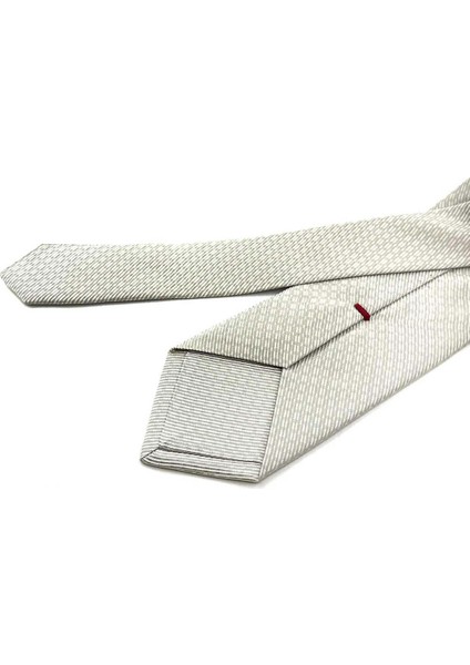 Estornino Style Krem Kendinden Desen Italyan Ipek Kravat İK1506 fiyatları