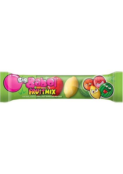 Big Babol Fruit Mix Sakız 20G 28'li Paket