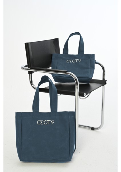 10.01 Mumlu Kanvas Midi Çanta (AZURE BLUE) fırsatları