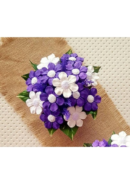 5 cm Çiçek Silikon Kalıp K-640 Kokulu Taş Mum Sabun Reçine Alçıya Uygun