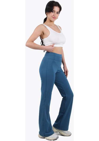 3702-4157 İspanyol Paça Poliviskon Tayt