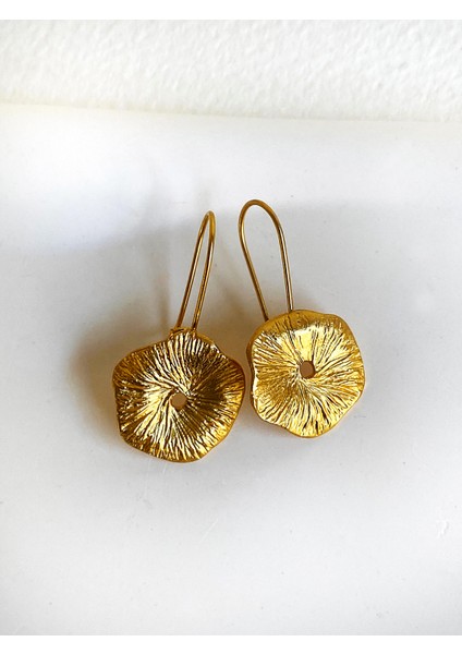 Özel Tasarım Vintage Mantar Küpe - Mat fiyatları