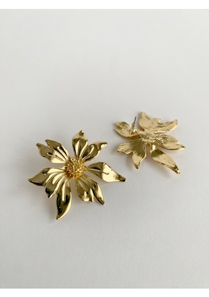 Özel Tasarım Büyük Çiçek Küpe fiyatları