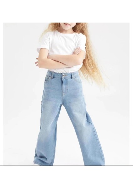 Yigit Butik Ispanyol Paça Kız Çocuk Jean Pantolon modelleri