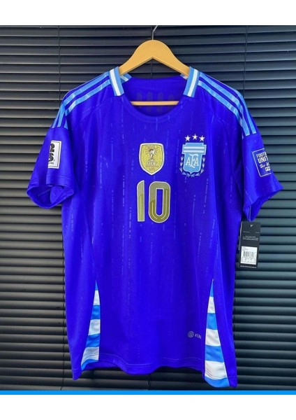 Arjantin 2024 Yeni Sezon Lionel Messi Deplasman Forması (Blue)