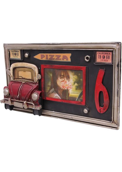 Dekoratif Metal Çerçeve Araba Dekorlu modelleri