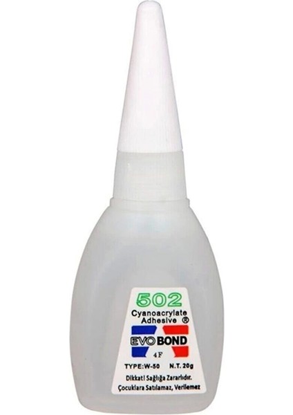 Evobond 502 Japon Yapıştırıcısı Süper Glue 20 gr