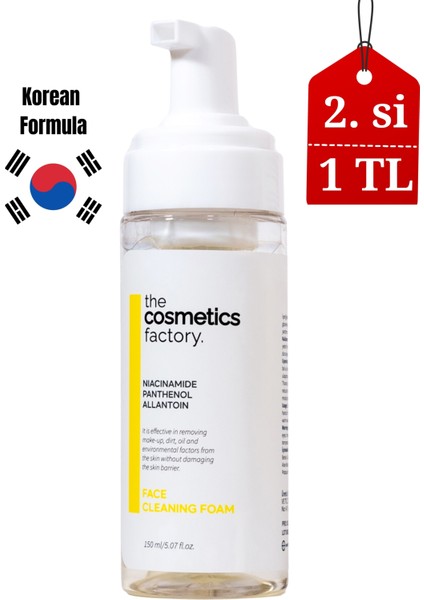 Canlandırıcı ve Tazeleyici Yüz Temizleme Köpüğü 150 ml
