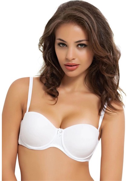 Modlive Nbb 3520 Mikro Dolgulu Straplez Sütyen