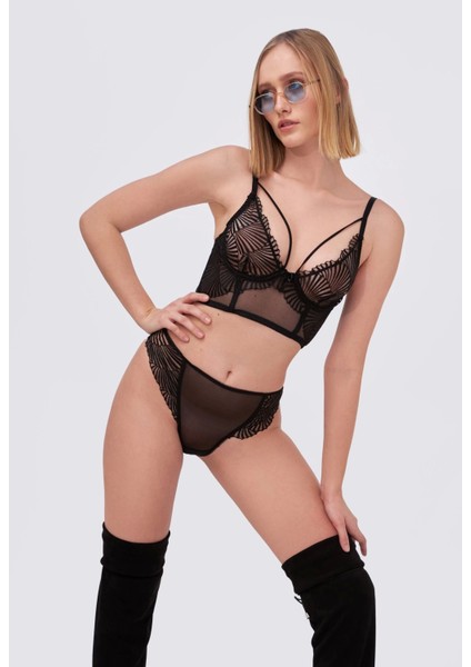 Modlive Bralet Sütyen String Takım 4744