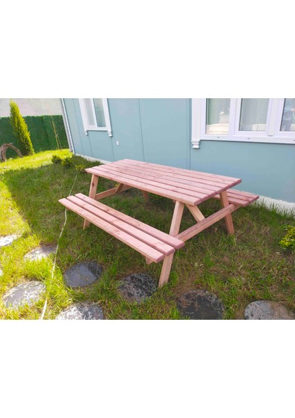 8 Kişilik Ahşap Piknik Masası modelleri