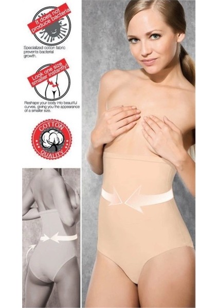 Modlive Doreanse Slip Pamuklu Yüksek Bel Korse 5905 modelleri