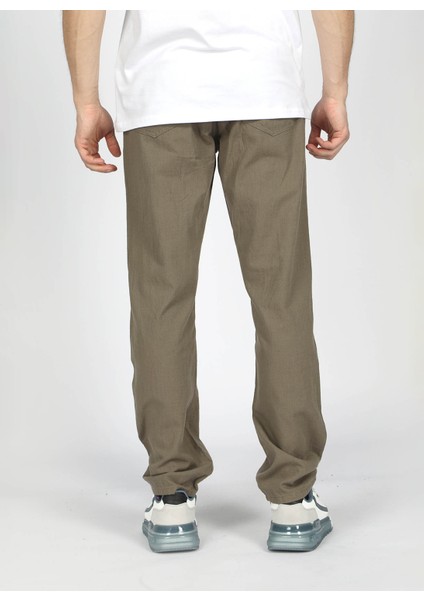 Lee Cooper Normal Bel Straight Haki Erkek Chino Pantolon 242 Lcm 221002 Rıcky Nd 1 Haki