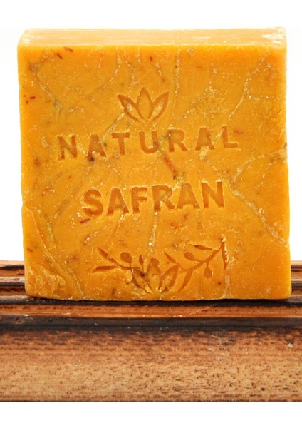 Safran Sabunu El Yapımı Doğal 120 G x 3 Adet