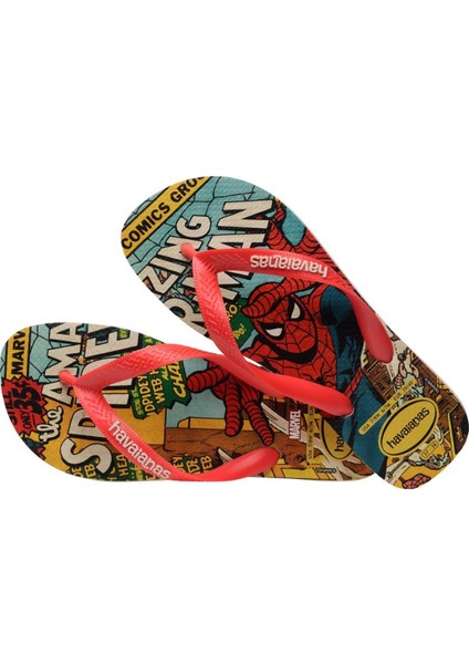 Kırmızı Erkek Çocuk Plaj Terliği Top Marvel Classıcs fırsatları