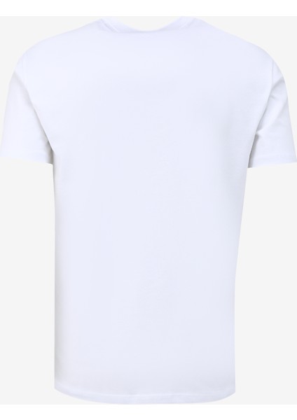 Bisiklet Yaka Düz Beyaz Erkek T-Shirt 3dztcf ZJ3VZ 1100 fiyatları
