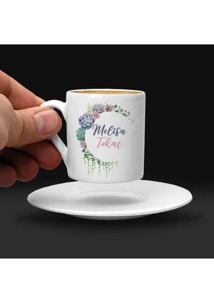 Anneme Hediyem Isimli Kahve Fincanı
