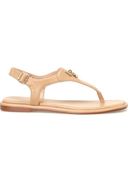 Nine West Wollo 4fx Nude Kadın Düz Sandalet