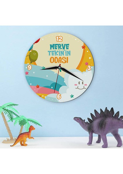 Benim Odam Çocuklara Kişiye Özel Duvar Saati