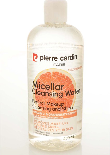 Gently Cleansing Micellar Water With Pink Grapefruit & Vitamin C - Makyaj Temizleme Suyu 400 Ml