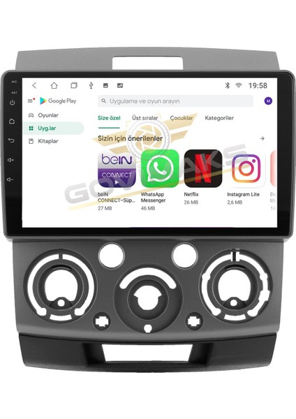 FORD RANGER 2006-2010 UYUMLU 2 GB RAM 32 GB HAFIZA ANDROID MULTIMEDIA TEYP fırsatları