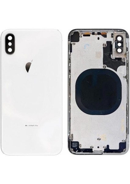 Tekno Prime Apple iPhone x Ile Uyumlu Boş Kasa Beyaz