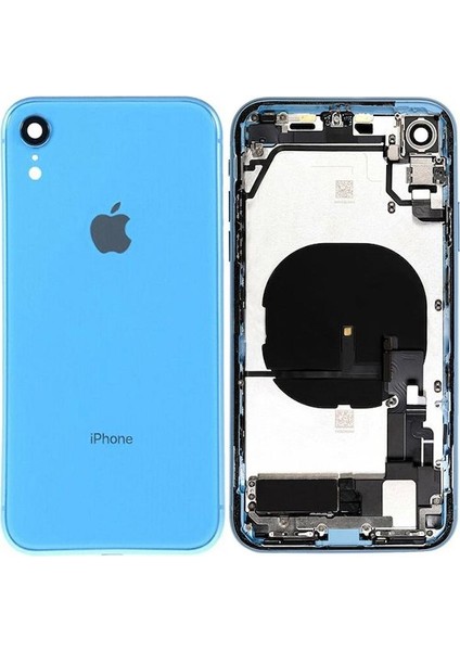 Tekno Prime Apple iPhone Xr Ile Uyumlu Dolu Kasa Mavi