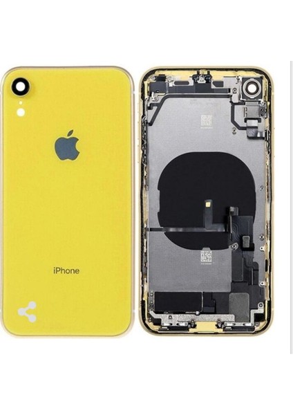 Tekno Prime Apple iPhone Xr Ile Uyumlu Dolu Kasa Sarı