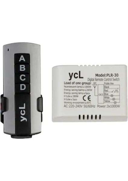 Avize Kumandası 3 Yollu 3X1000W