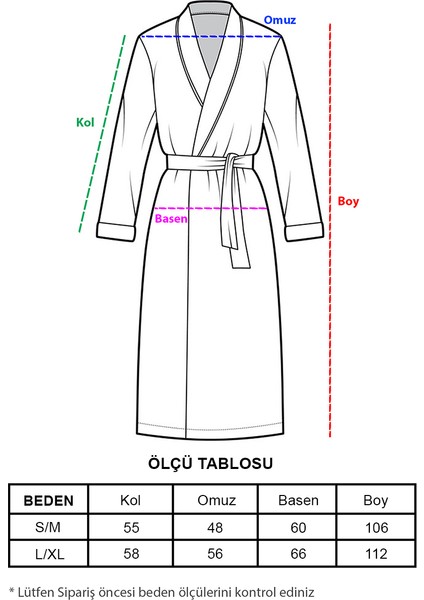 Unisex Promise Peştemal Bornoz Yeşil modelleri