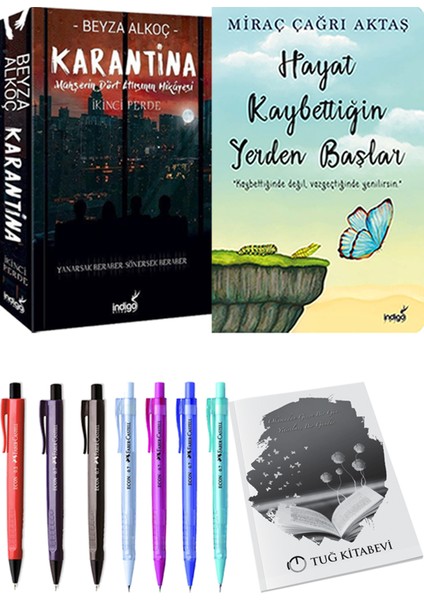 Karantina 2 - Hayat Kaybettiğin Yerden Başlar + Kalem + Not Defteri