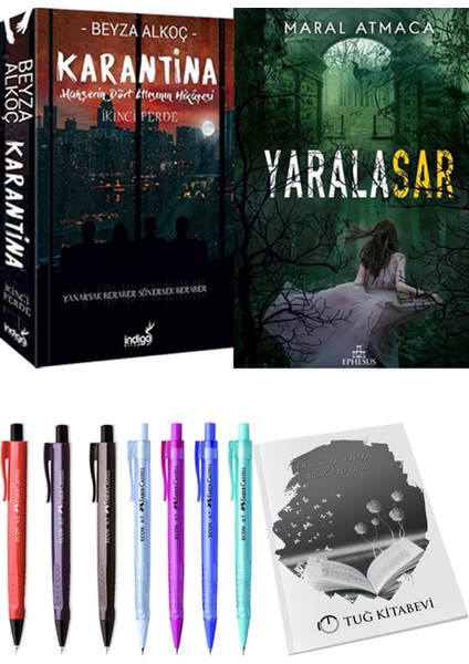 Karantina 2 - Yaralasar 2 + Kalem + Not Defteri