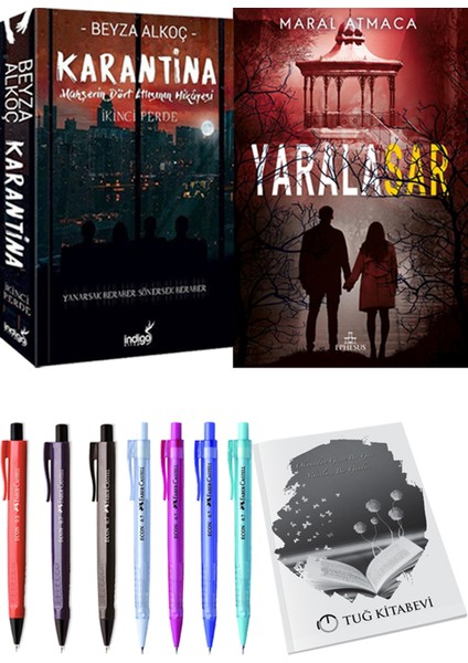 Karantina 2 - Yaralasar 4 + Kalem + Not Defteri