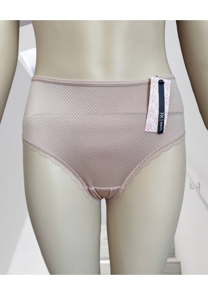 Pointy Love Kalpli Transparan Kumaş Arkası Dekolte Şeritli Yüksek Bel Slip