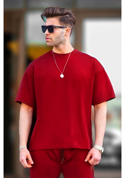 Erkek Oversize Penyenefes Alan T-Shirt