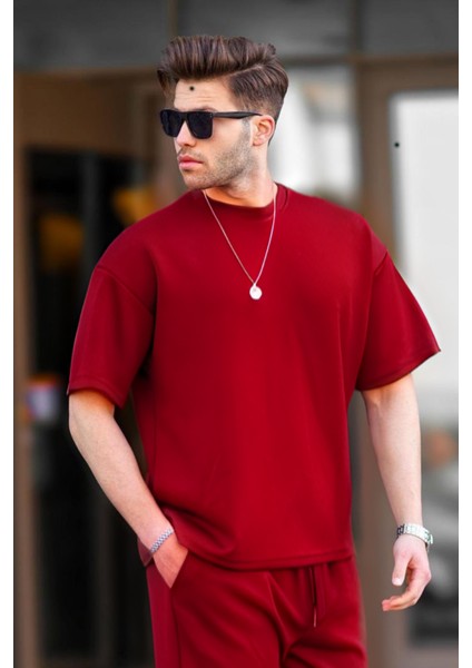 Erkek Oversize Penyenefes Alan T-Shirt