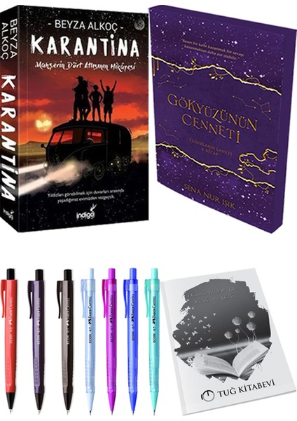 Karantina 1 - Gökyüzünün Cenneti 4 + Kalem + Not Defteri
