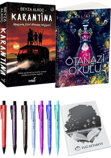 Karantina 1 - Ötanazi Okulu 2 + Kalem + Not Defteri