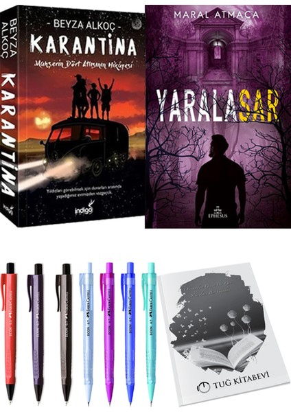 Karantina 1 - Yaralasar 3 + Kalem + Not Defteri