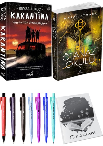 Karantina 1 - Ötanazi Okulu 3 + Kalem + Not Defteri