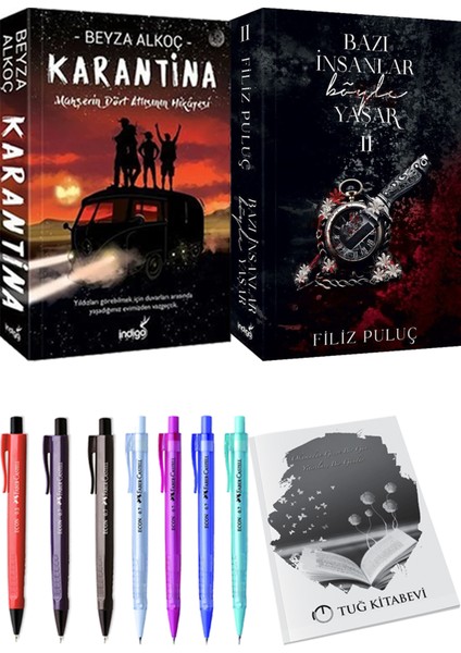 Karantina 1 - Bazı İnsanlar Böyle Yaşar 2 + Kalem + Not Defteri